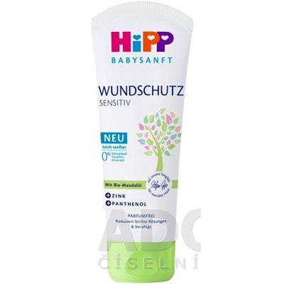 HIPP Babysanft Ošetrujúci Krém Proti Zapareninám sensitiv 75 ml