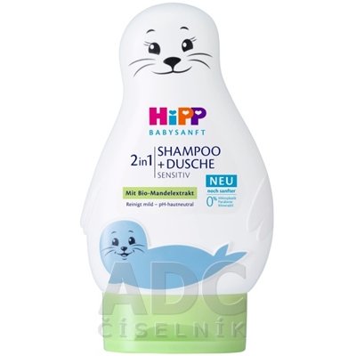 HiPP BabySanft šampón na telo a vlasy 200 ml