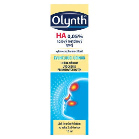 Olynth HA 0,05% nosová roztoková aerodisperzia 10 ml