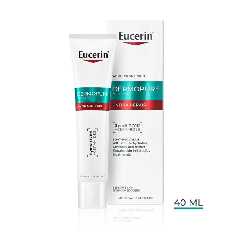 Eucerin DERMOPURE CLINICAL Obnovujúci krém pleť so sklonom k akné 40 ml