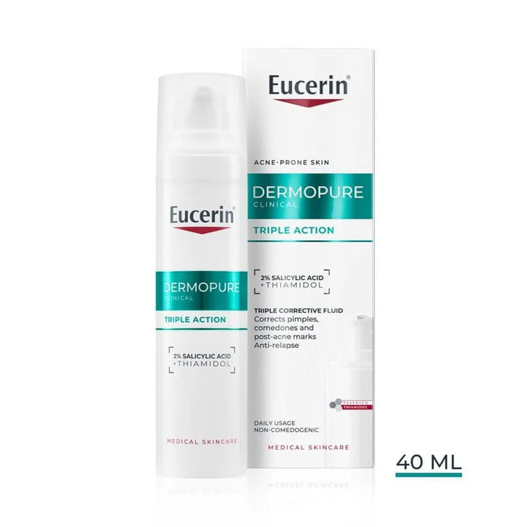 EUCERIN Dermopure clinical fluid trojitý účinok 40 ml