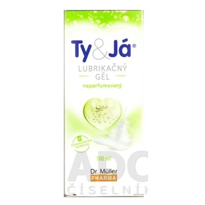 Dr. Müller Ty&Ja Lubrikačný gél neparfémovaný 100 ml