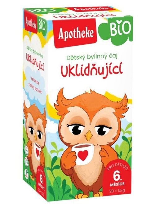 APOTHEKE-Bio detský čaj, ukľudňujúci 20x1,5g