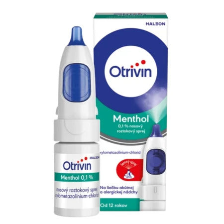 OTRIVIN Menthol 0,1% nosový sprej 10 ml