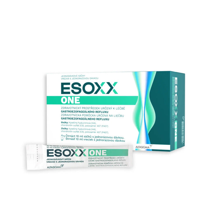 Esoxx One perorálny roztok vrecká na gastroezofageálny reflux 14 x 10 ml