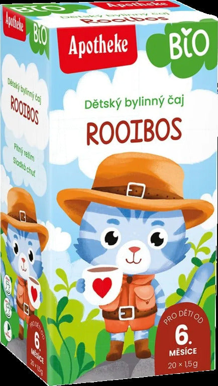 APOTHEKE-rooibos detský čaj, bylinný 20x1,5g