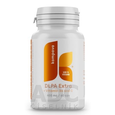 Kompava DLPA EXTRA 400 mg 60 kapsúl