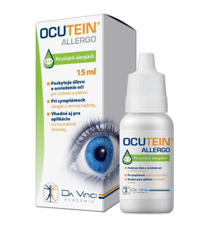 OCUTEIN ALLERGO - DA VINCI očné kvapky pri očných alergiách 1x15 ml