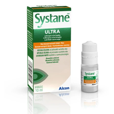 Alcon Systane Ultra očné kvapky bez konzervantov 10 ml