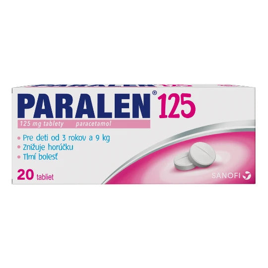 Paralen 125mg 20tbl