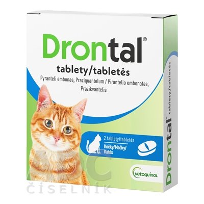 Bayer Drontal antiparazitikum pre mačky 2 tbl