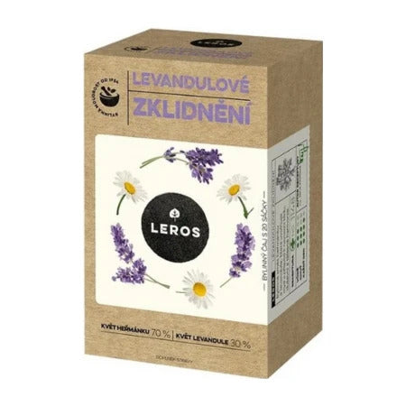 LEROS Čaj levanduľové upokojenie 20 x 1 g