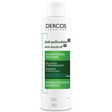 Vichy Dercos šampón proti lupinám normálne až mastné vlasy 200ml R15