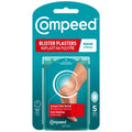 Compeed náplasť na pľuzgiere na nohy stredná 5 ks