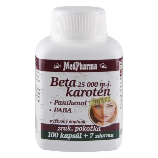 MedPharma Beta karoten 25 000 m.j. 107 kapsúl