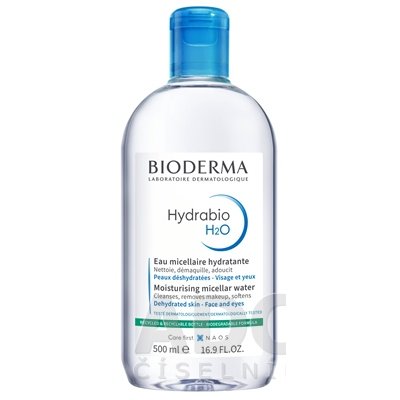 Bioderma Hydrabio H20 micerálna pleťová voda 500ml