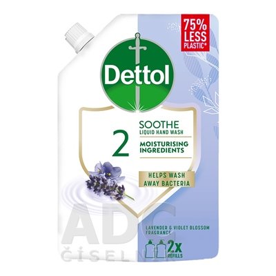 Dettol Levandula tekuté mydlo náhradná náplň 500 ml